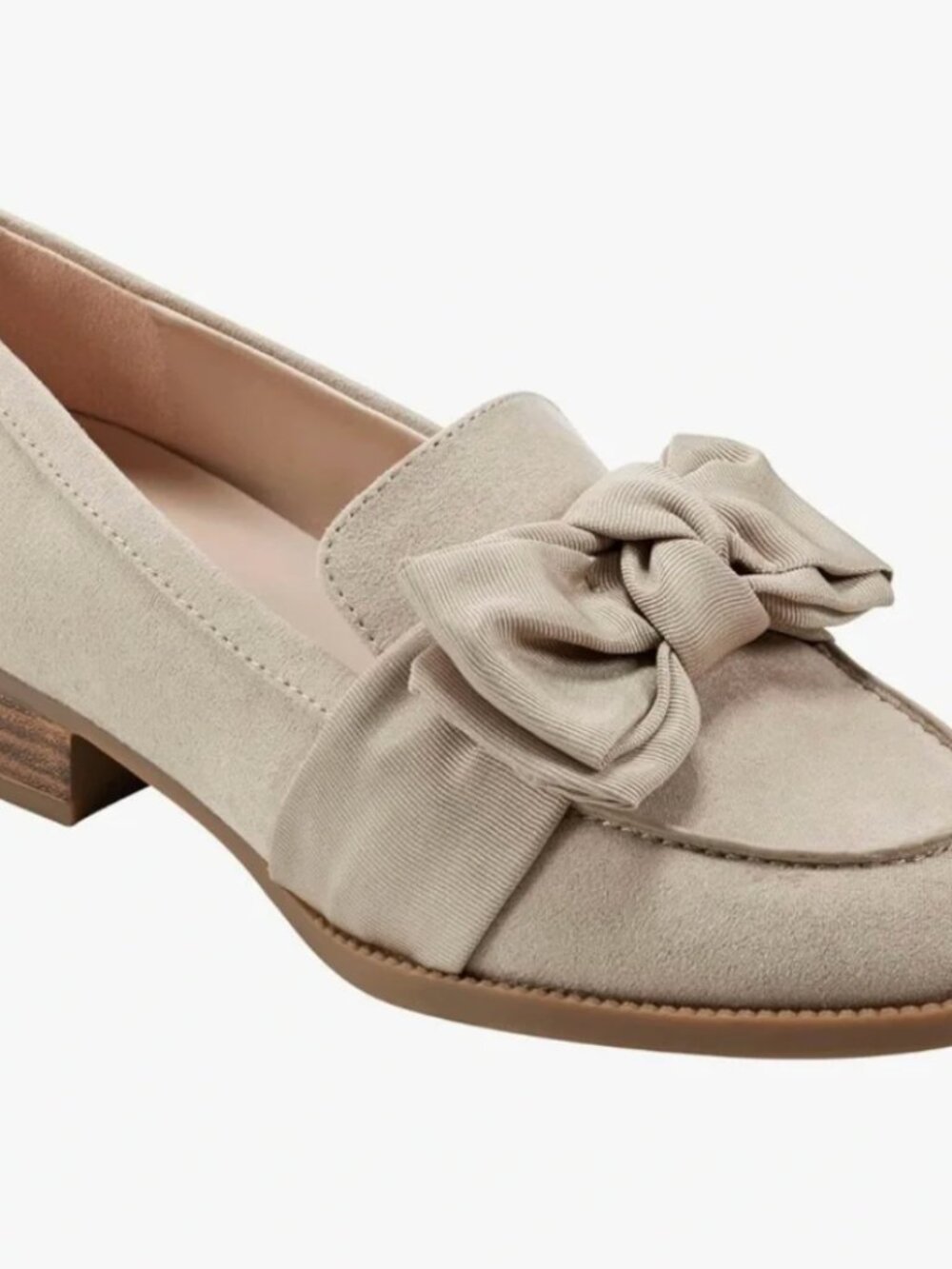 Bandolino Women's Lindio Bow Slip-On Tailored Loafers
